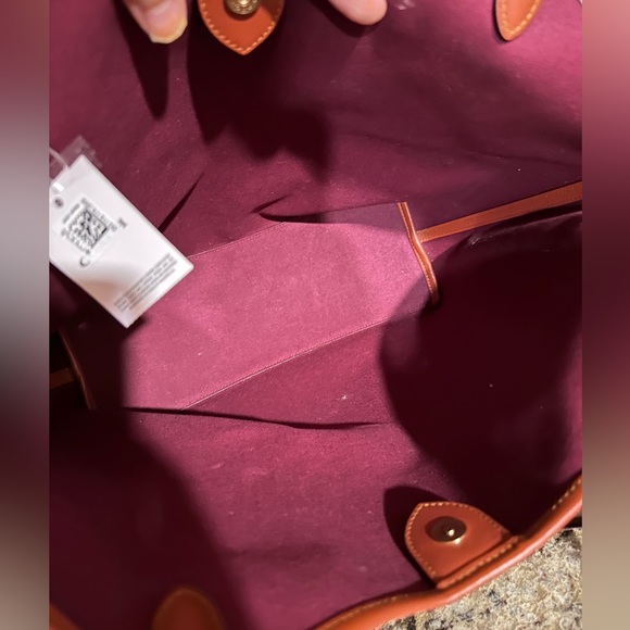 Coach Day Tan Rust Signature Canvas Day Tote “ No Pouch” - Picture 5 of 13